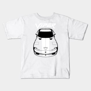 Viper 1996-2002 - White lines Kids T-Shirt